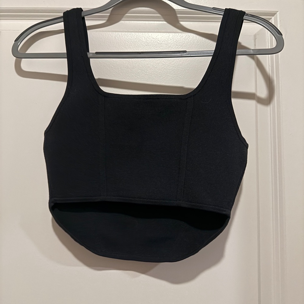 Black aritzia babaton contour corset